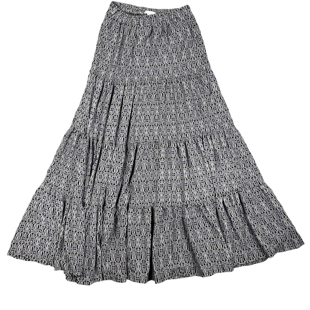 Vintage‎ Romeo and Juliet Tiered Maxi Skirt Womens S Floral Boho Hippie